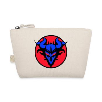 Demonic diabolical coat of arms - Organic Pouch - nature - Front