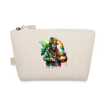 Aquarelles de lutin avec chapeau et pot arc-en-ciel - Trousse biologique - nature - Devant