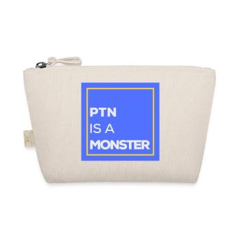 PTN is a Monster LYBBL 8 - Bio-Täschchen - Natur - Vorne