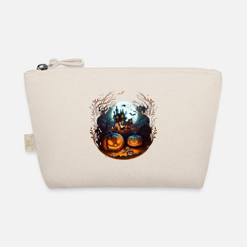 A design with a Halloween theme Organic Pouch