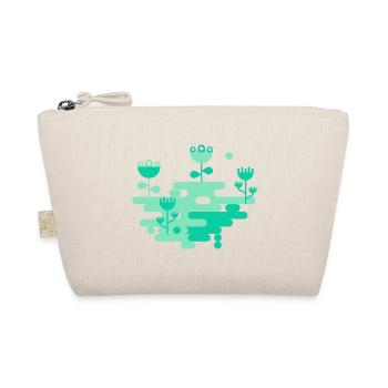 The Blob Garden L Mint & Green - Organic Pouch - nature - Front