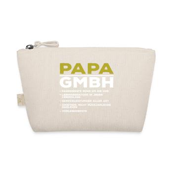 Papa GmbH – Fahrdienst und Lebensberatung - Bio-Täschchen - Natur - Vorne