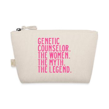 Genetic Counselor Girl Genetic Counsellor Sprüch - Organic Pouch - nature - Front