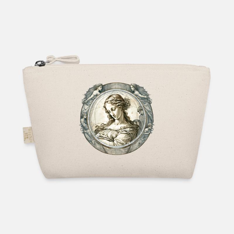 A design with a classic art theme, such as a paint Organic Pouch