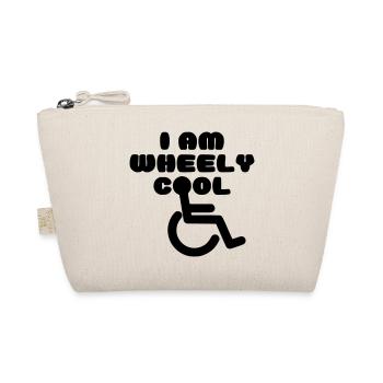 Je suis cool. Humour en fauteuil roulant * - Trousse biologique - nature - Devant