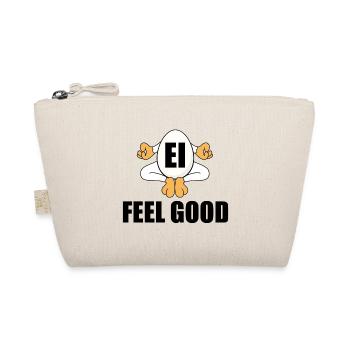 EI FEEL GOOD - YOGA - PILATES - OSTEREI - FUN - Bio-Täschchen - Natur - Vorne