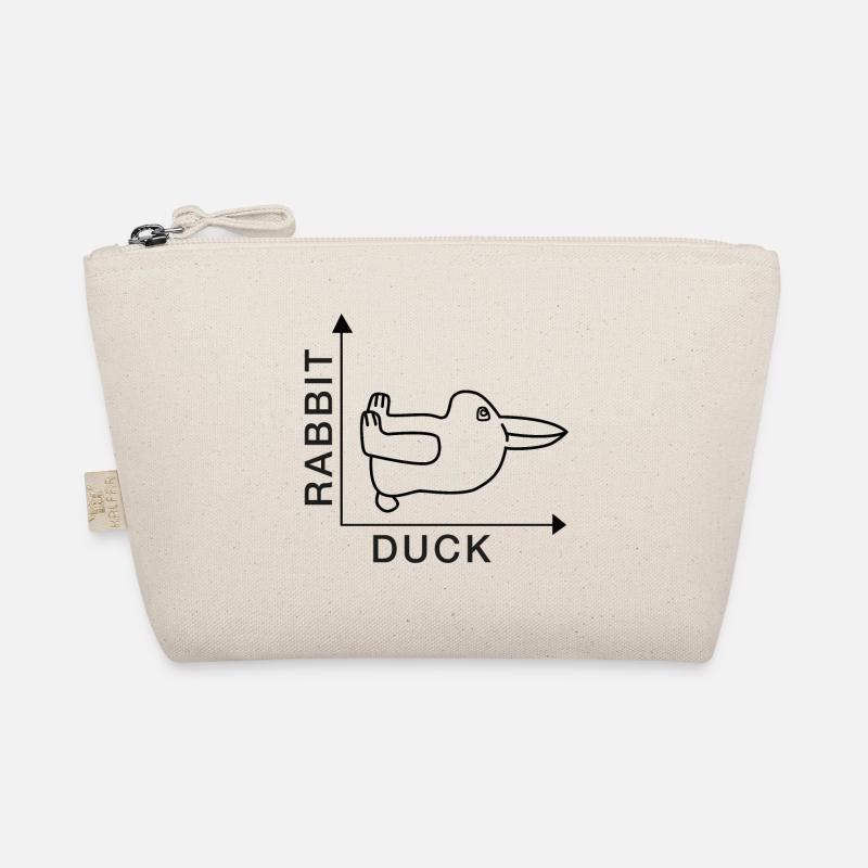 Rabbit - Duck - Nerdshirt Organic Pouch
