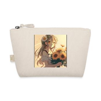 Anime Girl Anime Girl Waifu Otaku Sunflowers - Trousse biologique - nature - Devant