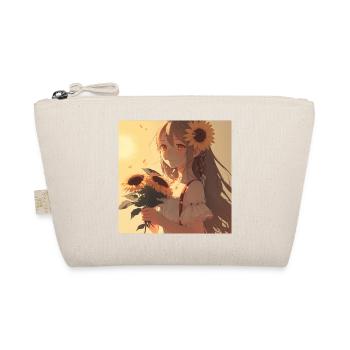Fille Anime Fille Anime Waifu Otaku Tournesols - Trousse biologique - nature - Devant