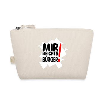 reicht mir Bürger II - Bio-Täschchen - Natur - Vorne