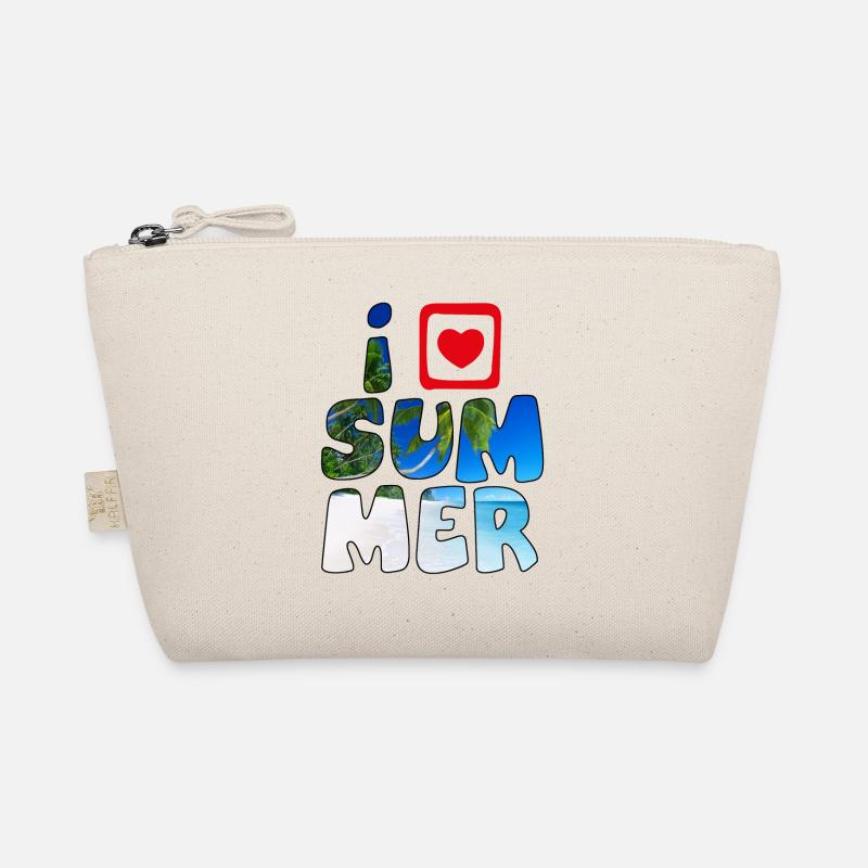 Liebe Sommer1 - Bio-Täschchen - Natur