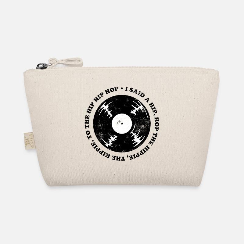 Hip Hop Rap DJ Spruch Vintage - Bio-Täschchen - Natur