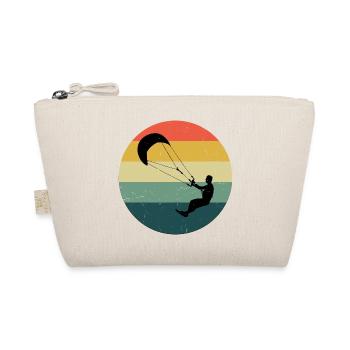 Men's Women Kitesurfing Kitesurfing Kite - Organic Pouch - nature - Front