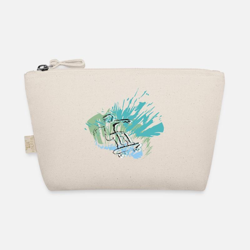 Your skater style for the halfpipe Organic Pouch