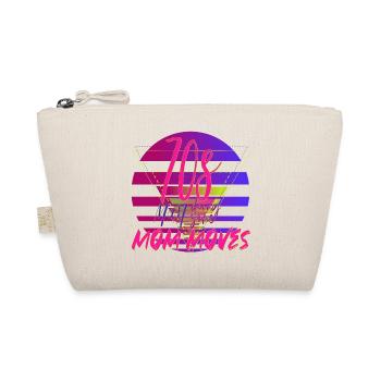 Maman des années 70 qui fait des mouvements de maman - coloré et fou - Trousse biologique - nature - Devant