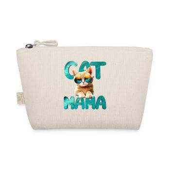 Cat mama - Organic Pouch - nature - Front