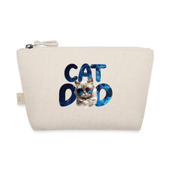 Cat dad - Organic Pouch - nature - Front