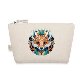 mysticcher fox mandala - Organic Pouch - nature - Front