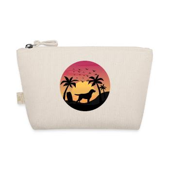Labrador Retriever Chien Surf Beach Palmiers - Trousse biologique - nature - Devant