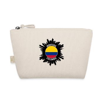 Monteria Skyline Colombie Flag Souvenir de voyage - Trousse biologique - nature - Devant
