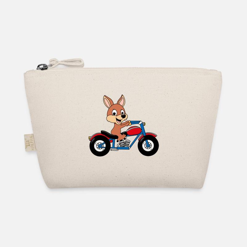 KÄNGURU - MOTORRAD - BIKER - TIER - TIERISCH - GUT Bio-Täschchen