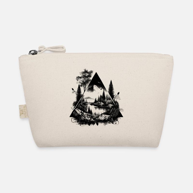 Traumhafte Abenteuer Landschaft Bio-Täschchen