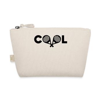 Cooler Spruch Padel Padelspiel Sportart Schläger - Bio-Täschchen - Natur - Vorne