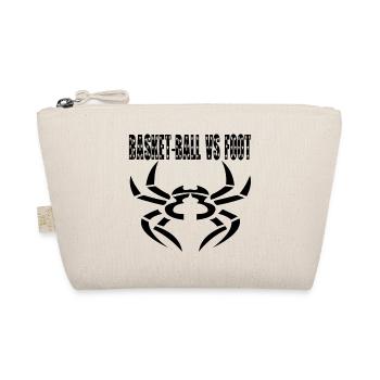 Basket-ball vs Foot - Organic Pouch - nature - Front