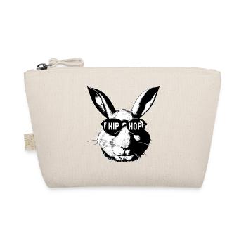 Hip Hop Bunny Easter Bunny Easter - Organic Pouch - nature - Front