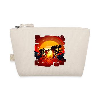 Cycling is a passion for many - Organic Pouch - nature - Front