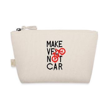 MAKE VÉLO NOT CAR ! (cyclisme) - Trousse biologique - nature - Devant