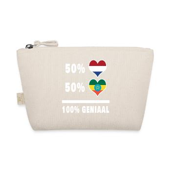 Ethiopie et Pays-Bas 100% Genius Flag - Trousse biologique - nature - Devant