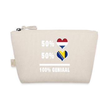 Bosnie et Pays-Bas 100% Genius Flag - Trousse biologique - nature - Devant