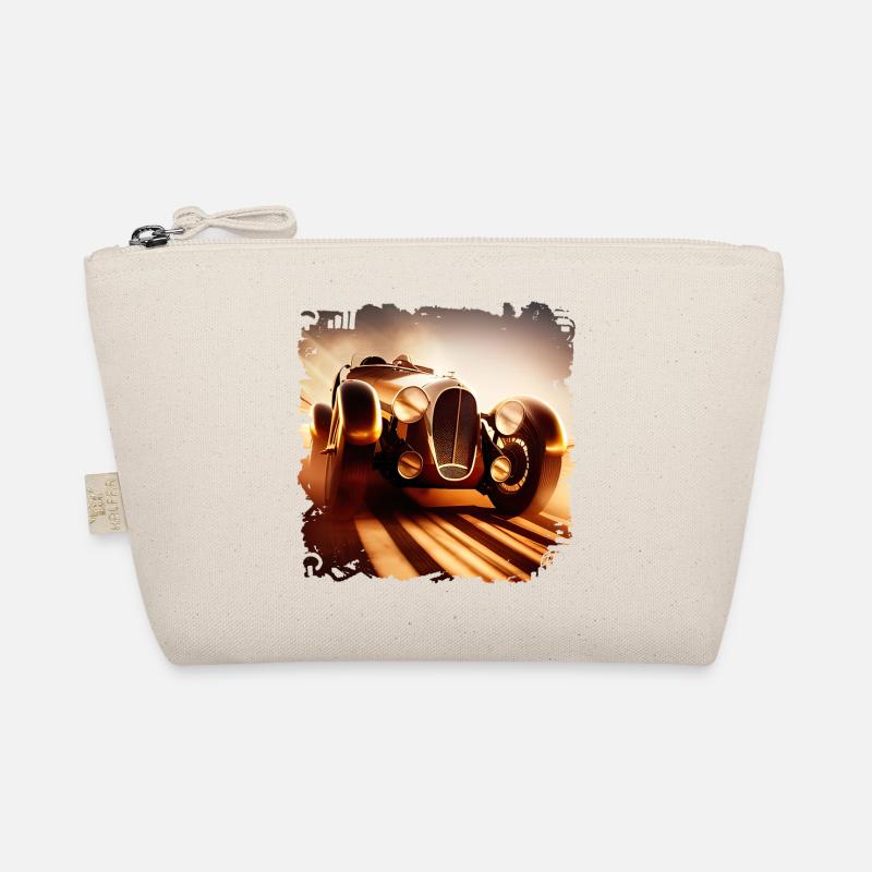 Experience a classic car at the classic car race Organic Pouch