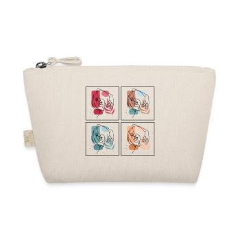 Art au trait minimaliste Les femmes font face à l’art - Trousse biologique - nature - Devant