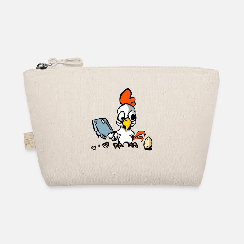 Mad chicken with a chopper Organic Pouch