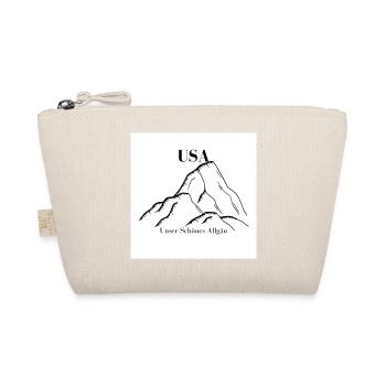 USA Unser Schönes Allgäu 1 - Bio-Täschchen - Natur - Vorne