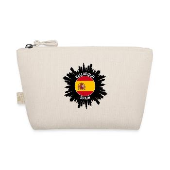 Valladolid Skyline Espagne Flag Souvenir de voyage - Trousse biologique - nature - Devant