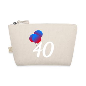 für jedermann, 40 GB Ballons - Bio-Täschchen - Natur - Vorne