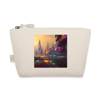 Electric City futuristic - Organic Pouch - nature - Front