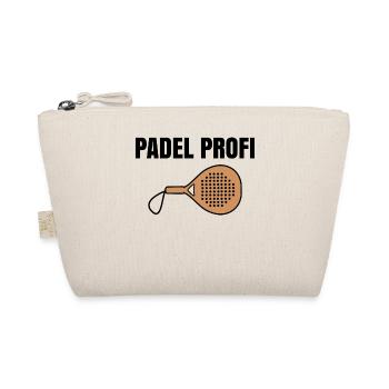 Tournoi de raquette de déclaration de padel de joueur de sport - Trousse biologique - nature - Devant