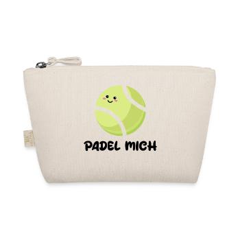 Balls Sport Player Padel Statement Fans - Organic Pouch - nature - Front