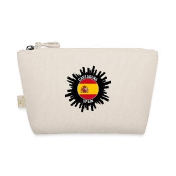 Carthagène Skyline Espagne Flag Souvenir de voyage - Trousse biologique - nature - Devant