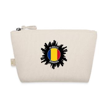 Ploiesti Skyline Roumanie Flag Souvenir de voyage - Trousse biologique - nature - Devant