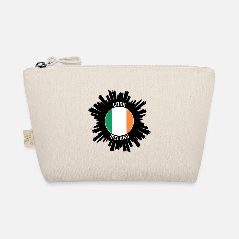 Cork Skyline Irlande Flag Souvenir de voyage Trousse biologique