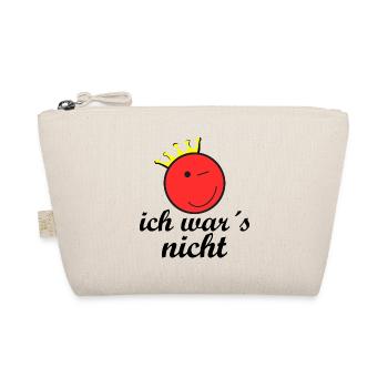 Ich war es nicht - Bio-Täschchen - Natur - Vorne