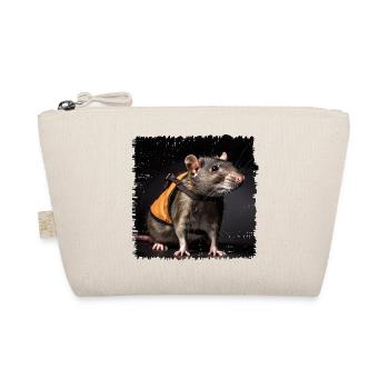 Rats like to cuddle for their lives - Organic Pouch - nature - Front