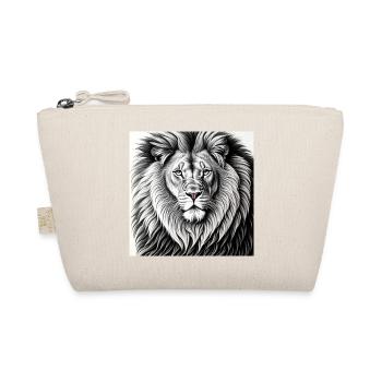 Le Roi Lion en regardant - Trousse biologique - nature - Devant