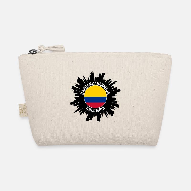 Barrancabermeja Skyline Colombie Flag Souve de voyage Trousse biologique