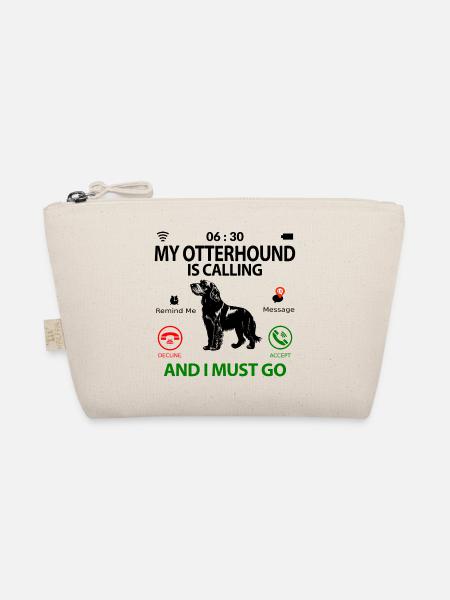 Otterhound Otterhund Lustig Witzig Spruch Humor - Bio-Täschchen - Natur